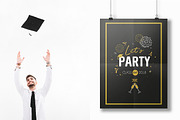 Graduation-invitations, card, poster, a Background Graphic by jenny lipets (Thumbnail 3 of 6)
