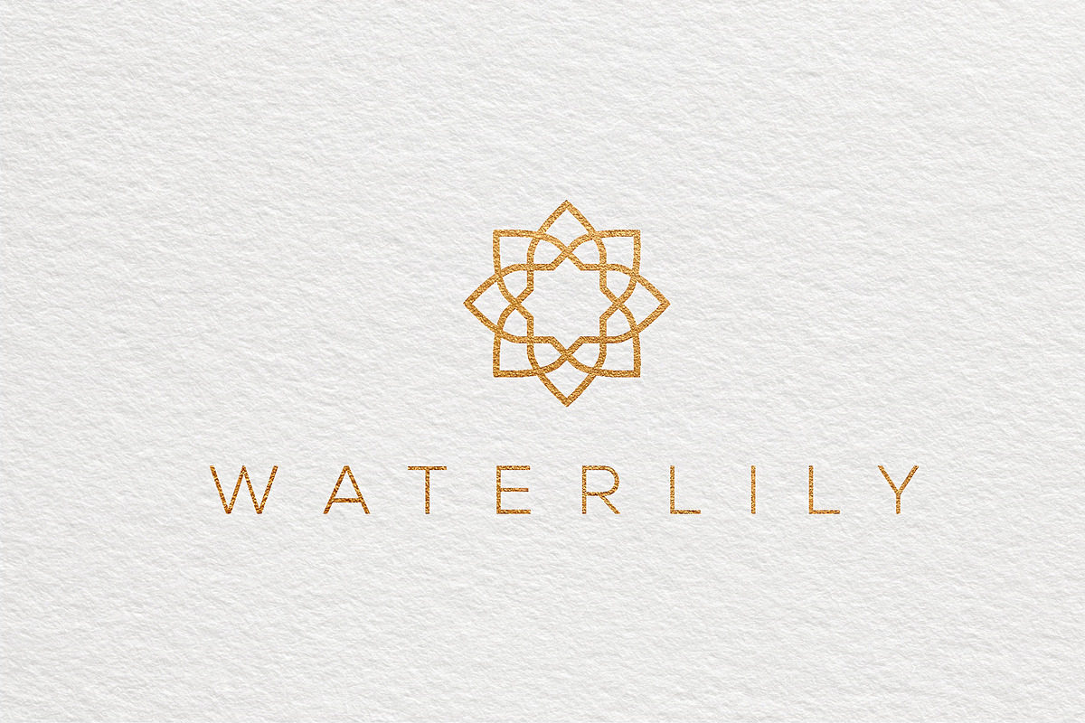 Water Lily Lotus Logo Bundle, a Branding & Logo Template by Template Dealer (Photo 4 of 20)
