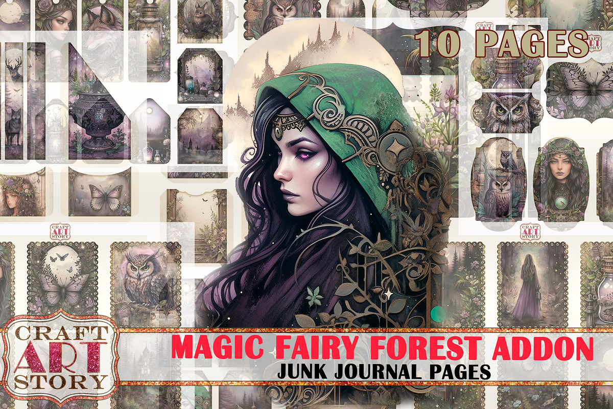 Magic fairy forest ADDON, a Person Illustration by CraftArtStory (Photo 1 of 4)