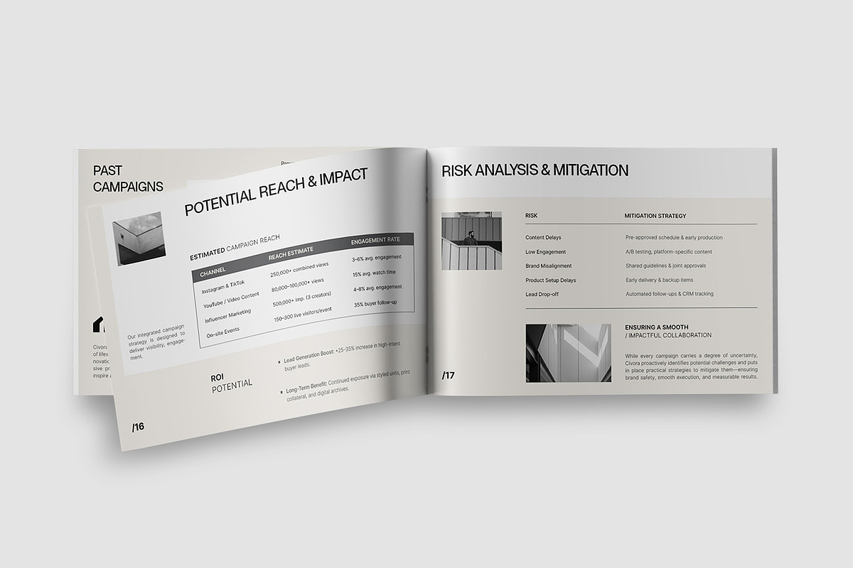 Project Business Proposal Template, a Brochure Template by TMint Play (Photo 4 of 8)
