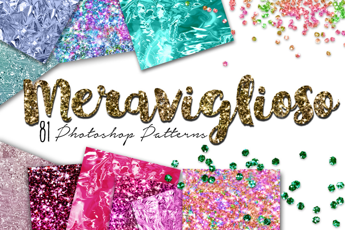 Glitter Texture Pattern Meraviglioso, a Texture Graphic by Lovalù® (Photo 1 of 8)
