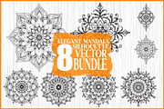 Decorative Mandala Vector, an Illustration by hafijul (Thumbnail 1 of 9)