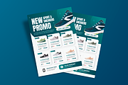 Shoes Catalogue Product Promo Flyer, a Flyer Template by MMPixelCraft (Thumbnail 4 of 6)