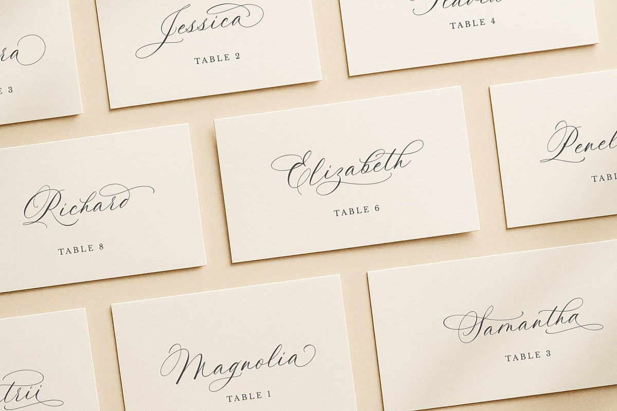 La Rumba - Modern Calligraphy Font, a Font by Blessed Print (Photo 14 of 20)