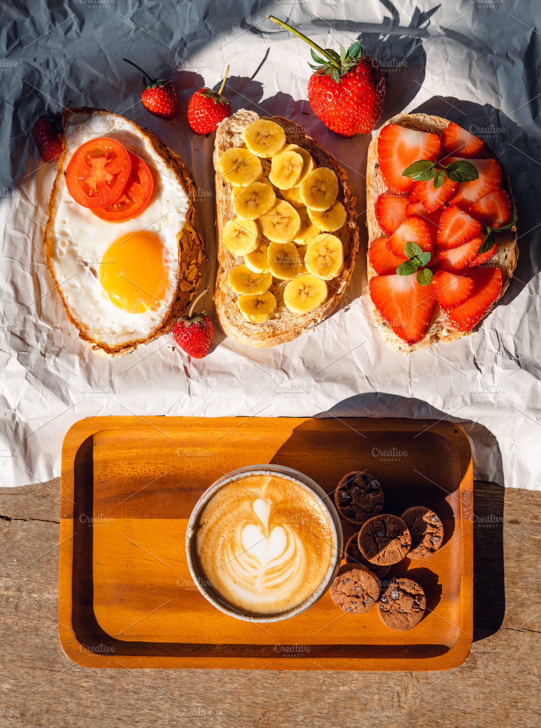 breakfast bread and fruit, a Food & Drink Photo by Art Rachen