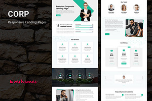 CORP - Responsive HTML Landing Pages