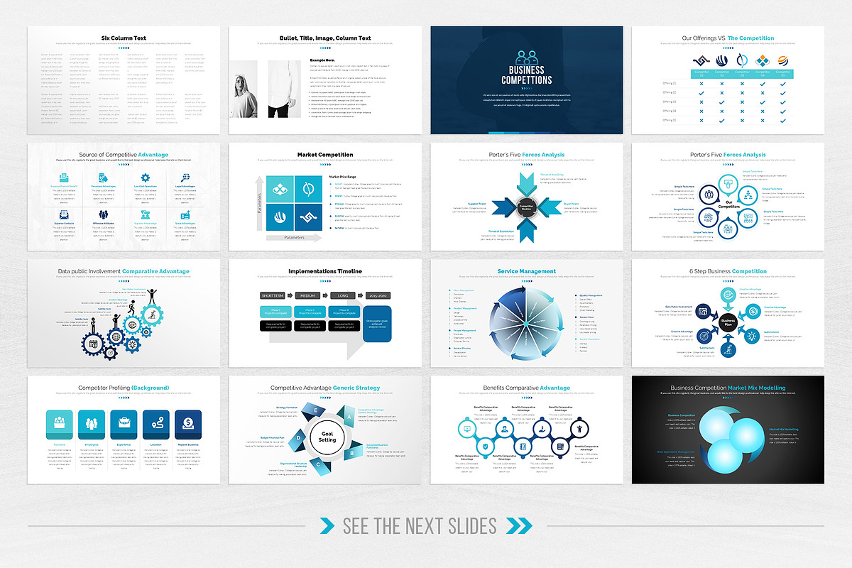 Business Plan Keynote Template, a Presentation Template by WhiteGraphic (Photo 24 of 47)