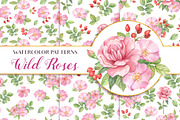 -90% OFF - Watercolor Flowers Bundle, a Decorative Illustration by Irina Diasli (Thumbnail 7 of 12)