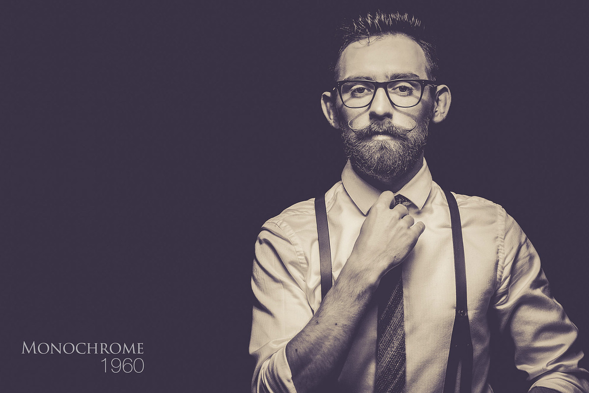 SALE! MONOCHROME Portrait Presets preview 4