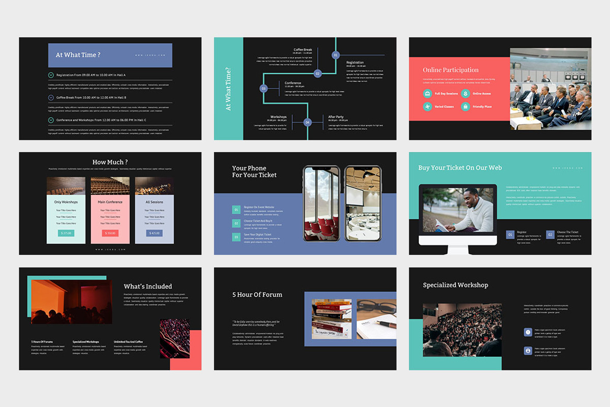 Jekou : Seminar Google Slides, a Presentation Template by Punkl Camp (Photo 7 of 9)