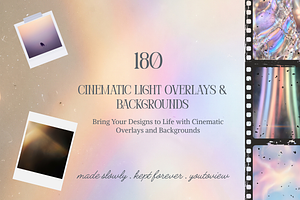 Cinematic Overlays & Backgrounds