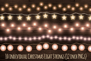 Christmas Fairy Light Strings