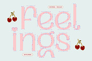 VENTRIKEL Display Variable Font, a Sans Serif Font by Artflorara (Thumbnail 14 of 21)