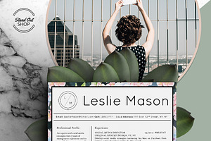Beautiful Resume CV Template