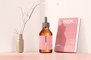 Amber Glass Dropper Bottle Mockups, a Cups & Container Mockup by pmvch (Thumbnail 7 of 26)