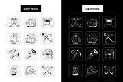 85 Camping Doodles, an Outline Icon by Prosymbols (Thumbnail 4 of 8)
