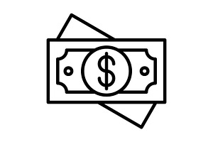 Money Line Icon, an Icon by Pexelpy