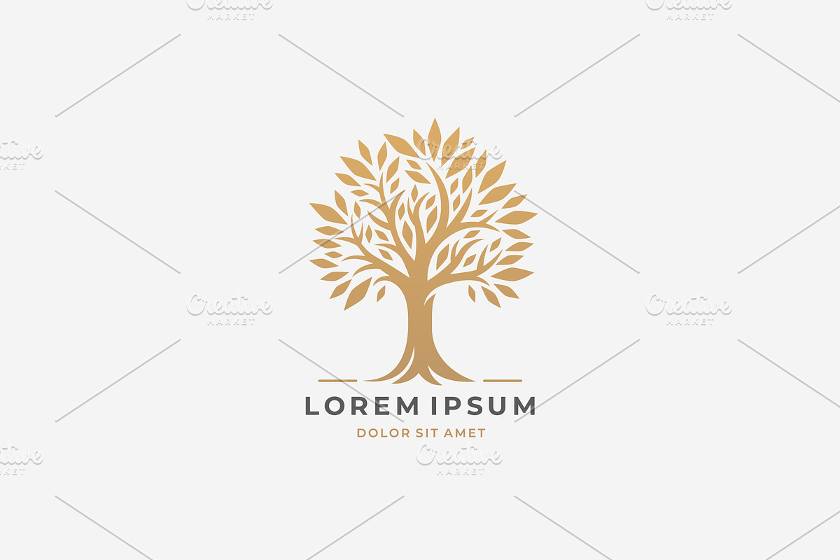 Abstract tree logo icon., a Branding & Logo Template by lettett