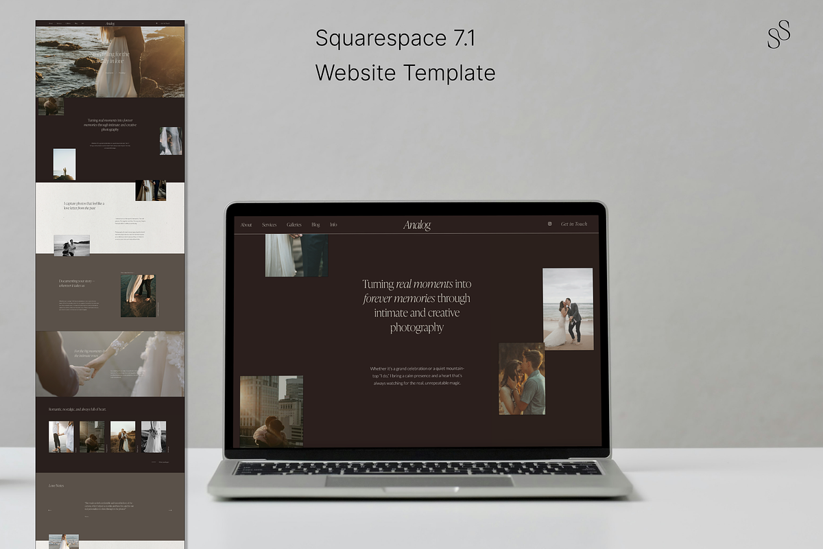 Premium Squarespace Template