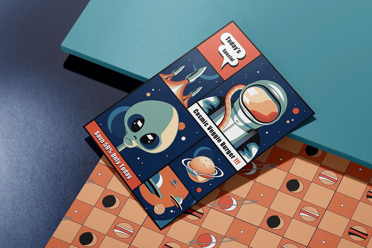 Space Chronicles Branding Collection, a Pattern Graphic by Polar Vectors (Photo 18 of 22)