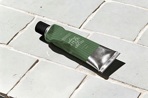 Metallic Cosmetic Tube Mockup