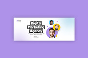 Marketing Agency Facebook Cover, a Social Media Template by Saman Osama (Thumbnail 2 of 2)