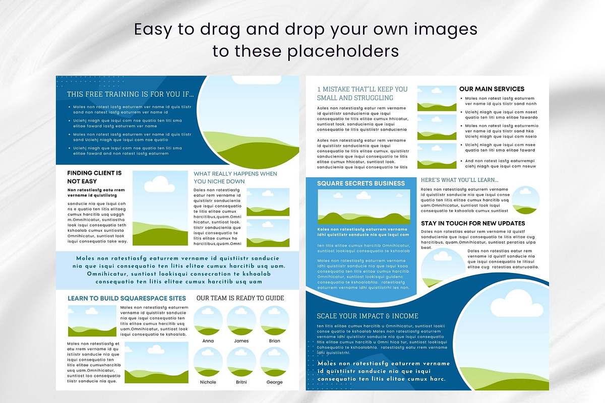 Businesswoman Canva Newsletter, an Email Template by PixelCraft (Photo 11 of 15)