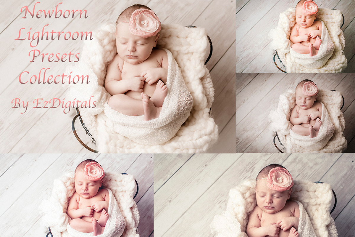50 Newborn Lightroom Presets Set 1, a Preset Add-On by EzDigitals (Photo 1 of 6)