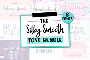 Silky Smooth Font Bundle, a Script Font by Rachel White Art (Thumbnail 1 of 10)