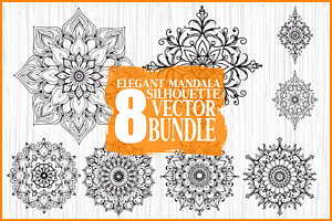 Decorative Mandala Vector, an Illustration by hafijul