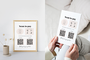 Editable Scan to Pay Canva Template, a Business Card Template by Digital By Nikoleta (Thumbnail 7 of 8)