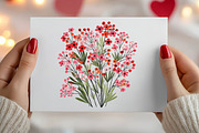 Watercolor Meadow Wildflowers, an Illustration by Canvas Craft (Thumbnail 6 of 6)