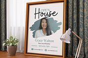 Open House Sign, Editable With Canva, a Marketing Template by M9 Design (Thumbnail 5 of 6)