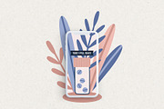 Medicine. Objects and patterns, a Healthcare Illustration by kondratya (Thumbnail 2 of 8)