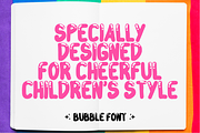 Sahira Bubble - Playful Display Font, a Sans Serif Font by Sahira Studio (Thumbnail 3 of 4)