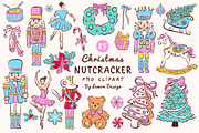 Christmas Nutcracker PNG Clipart, a Seasonal Illustration by LemonDesign (Thumbnail 1 of 3)