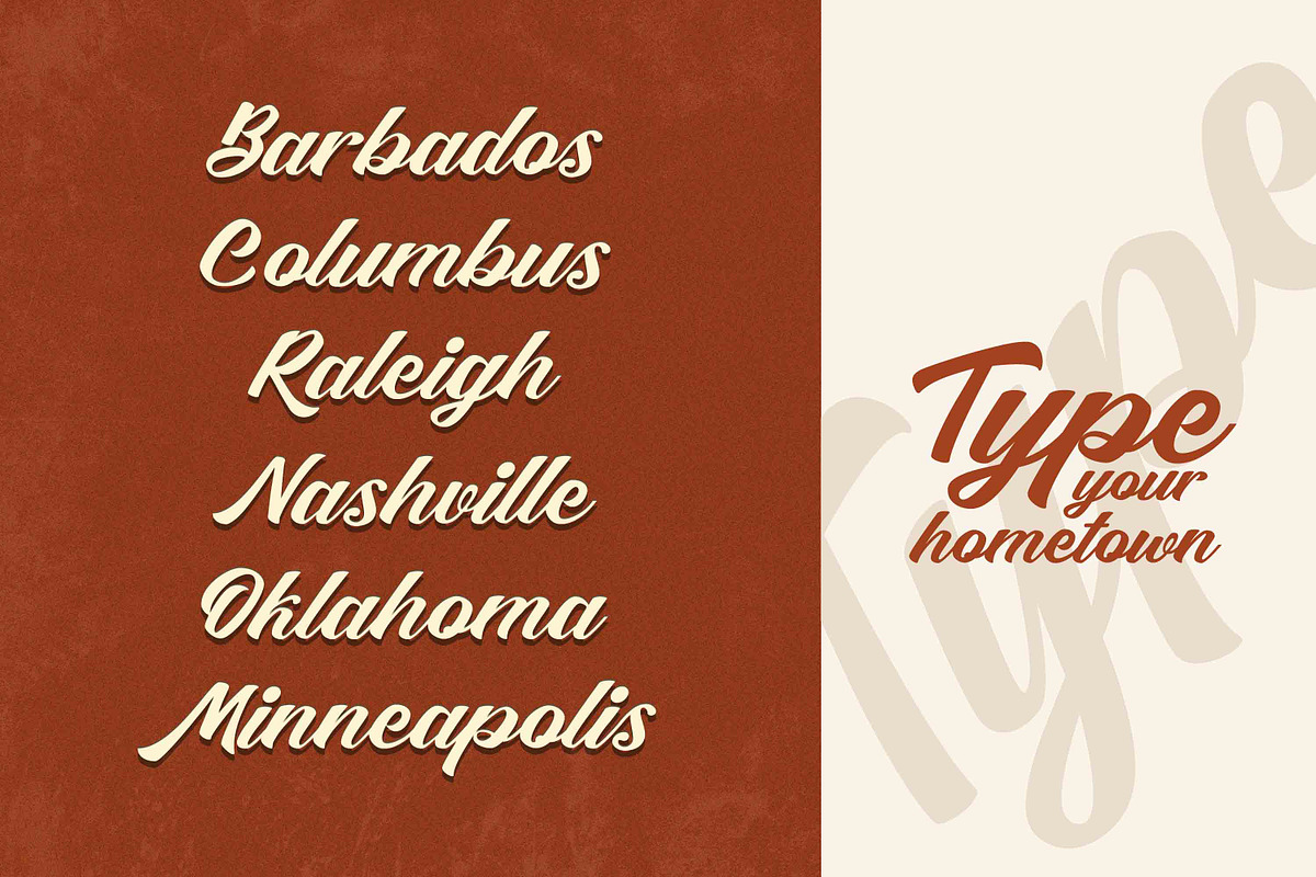 Mentality - Authentic Bold Script, a Script Font by Almarkhatype (Photo 5 of 10)