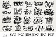 Funny Christmas SVG Quote Bundle, an Object Graphic by IllustratorAnnie (Thumbnail 1 of 5)