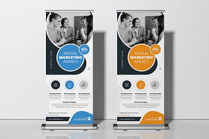 Business Roll-up, a Flyer Template by Pixelpick