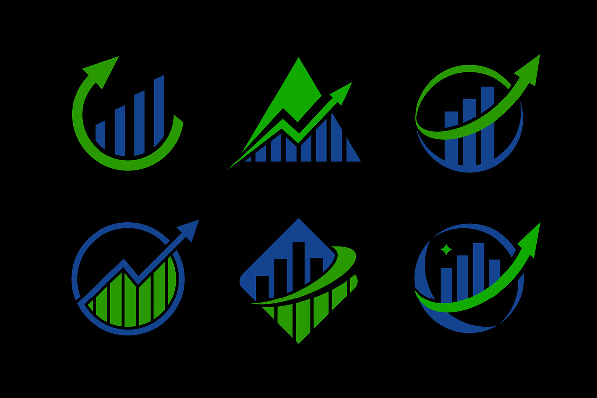 Financial Growth Business Chart Logo, a Branding & Logo Template by Signatoro (Photo 3 of 3)