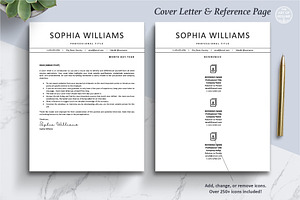 CV Resume Template Word & Pages