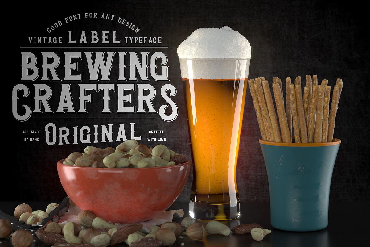 Brewing Crafters, a Symbol Font by VozzyStock (Photo 9 of 9)