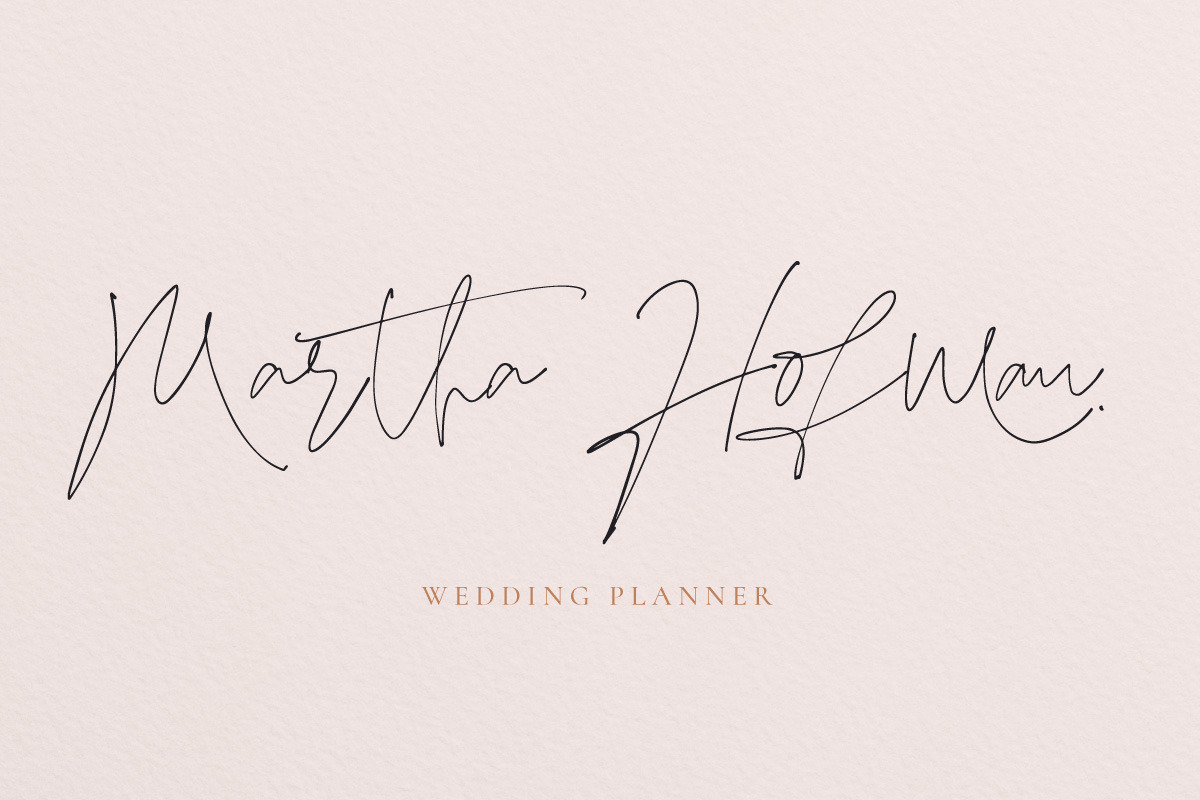 Scandinest - Signature With Ligature, a Script Font by Dirtytemp Studio (Photo 2 of 16)