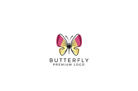 Beauty Butterfly Logo Design preview 3