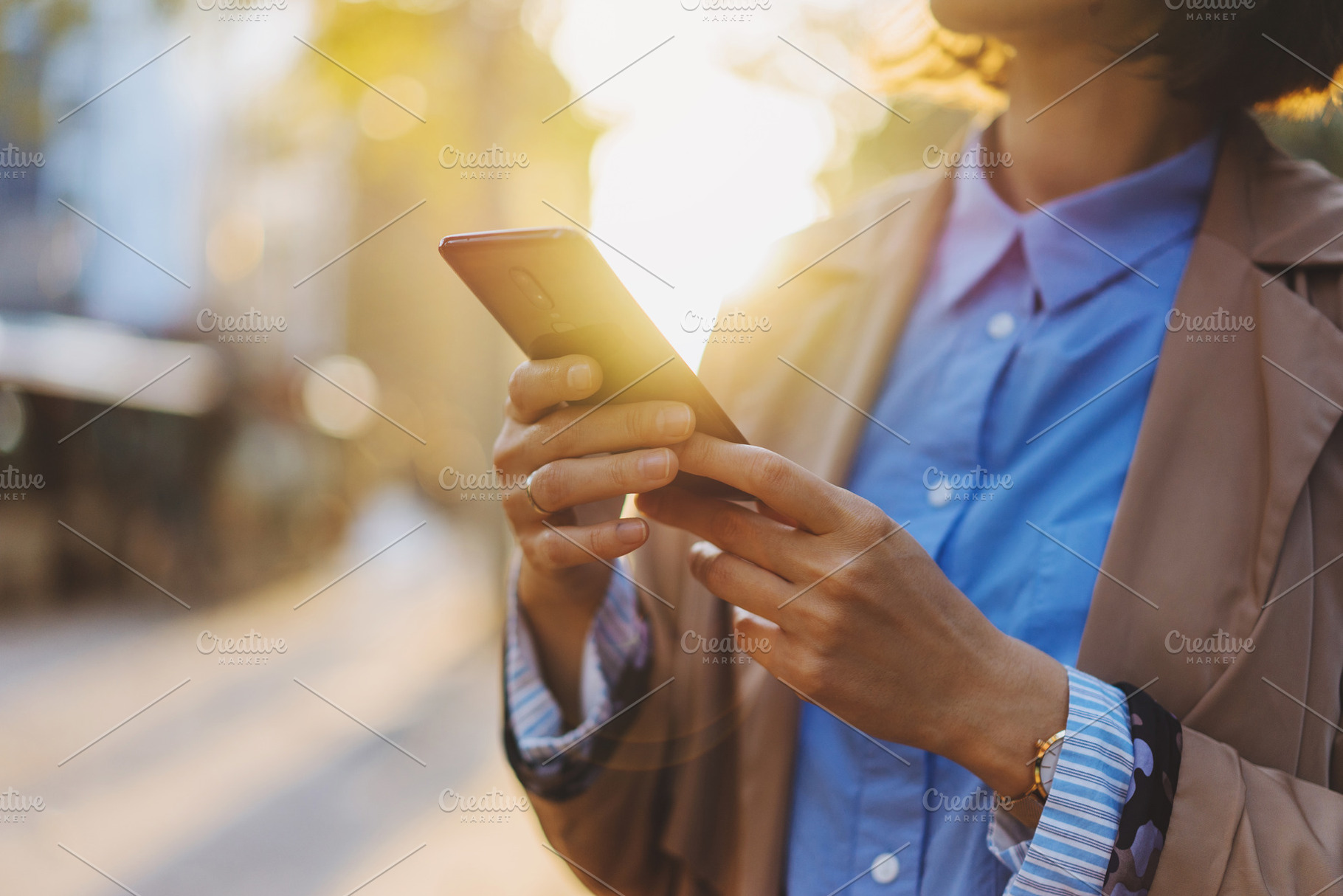 Female hands holding smartphone featuring text, female, and hand, a Person Photo by Anastasia Dudka