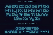 Nova Static - Modern Y2K Techno Font, a Handwritten Font by overlaytemplates (Thumbnail 4 of 5)