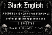 Black English, a Blackletter Font by Wow Magic (Thumbnail 4 of 4)