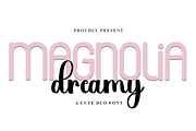 Magnolia Dreamy, a Handwritten Font by FreshTypeINK (Thumbnail 1 of 6)