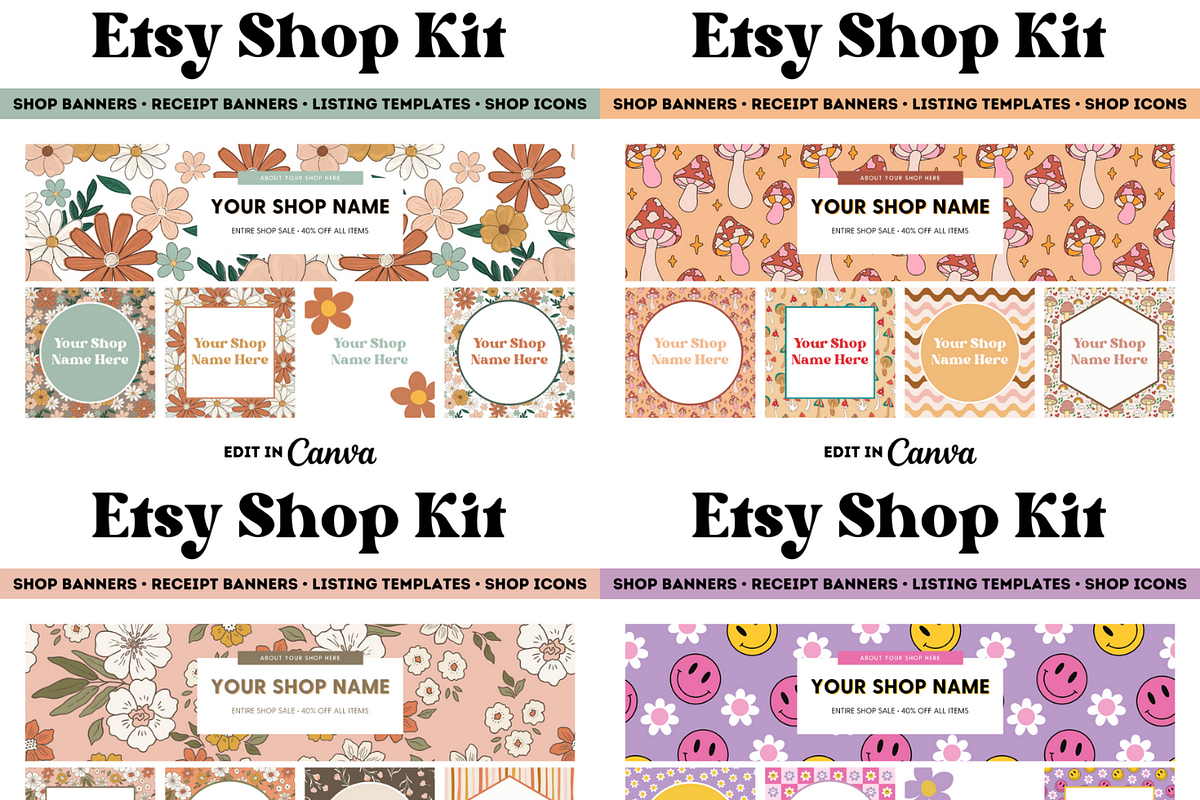 Etsy Shop Kit Mega Bundle, a Marketing Template by palmettosvg (Photo 6 of 7)