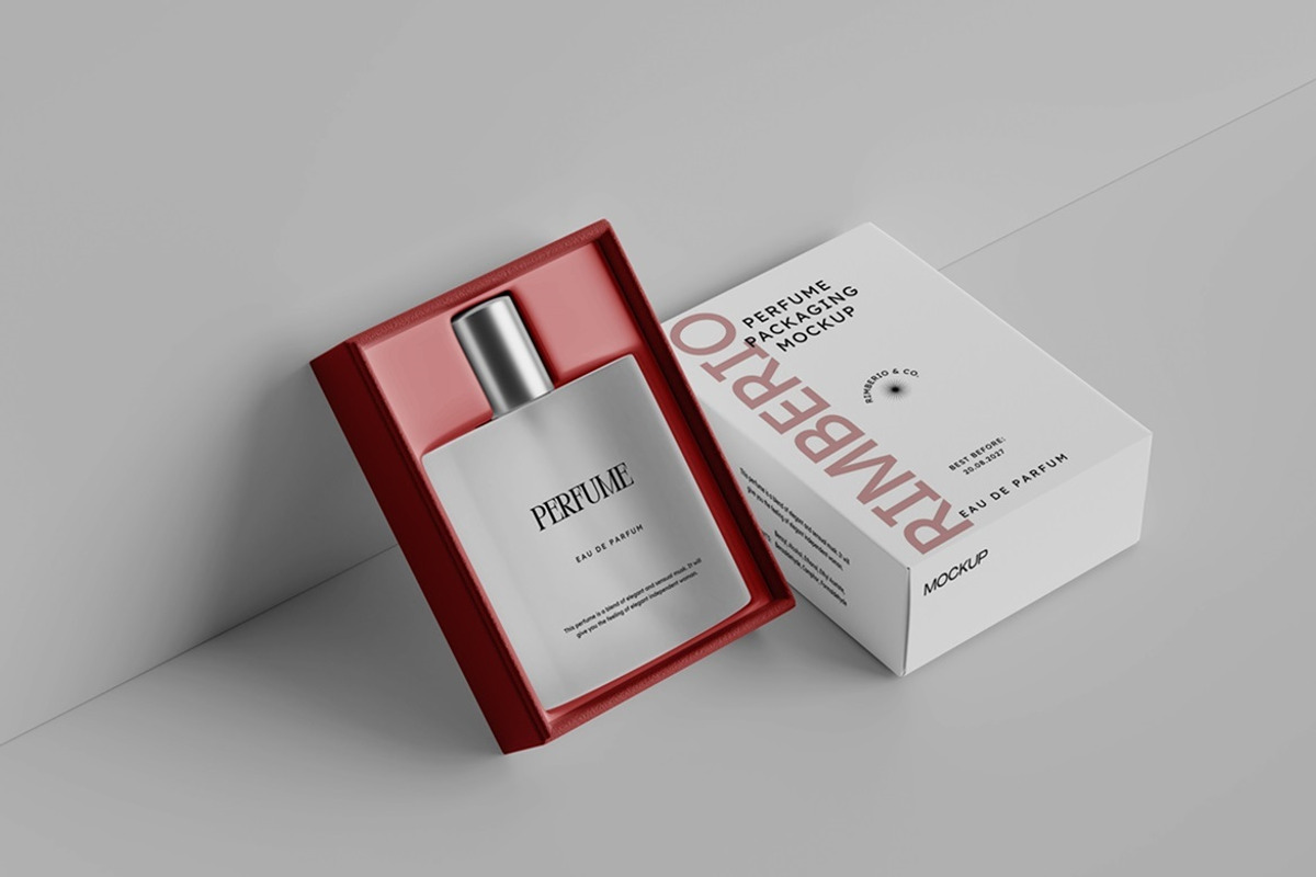 Perfume Packaging Mockup, a Packaging Mockup by Tokobeta (Photo 6 of 7)